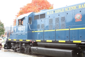 Blue Ridge Scenic Railway engine