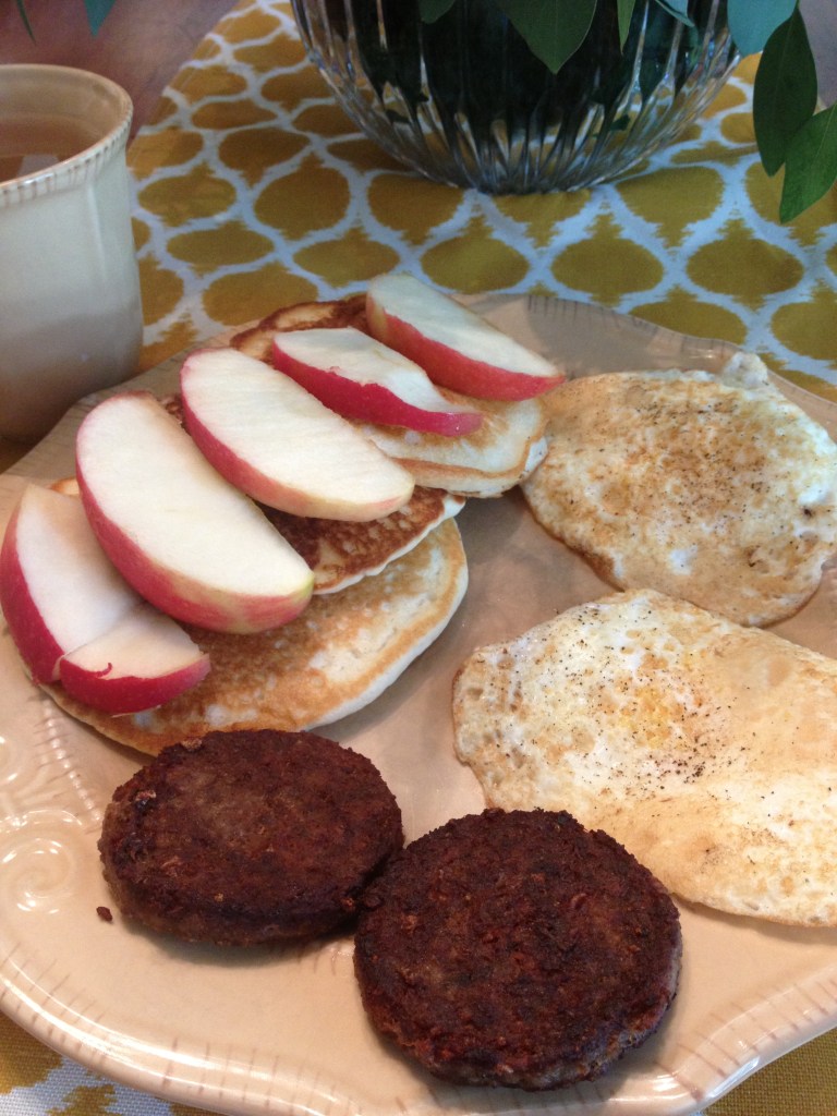 Wolfing this down usually keeps hunger at bay 'til supper time.