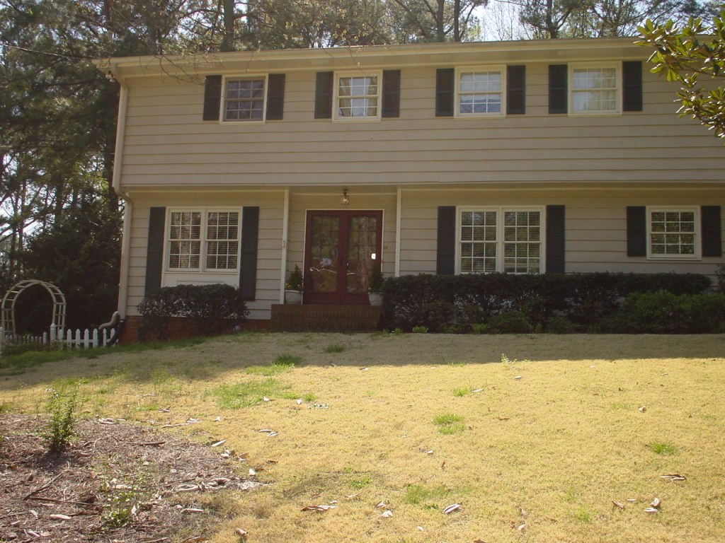 Our current home in 2003 when we moved in.