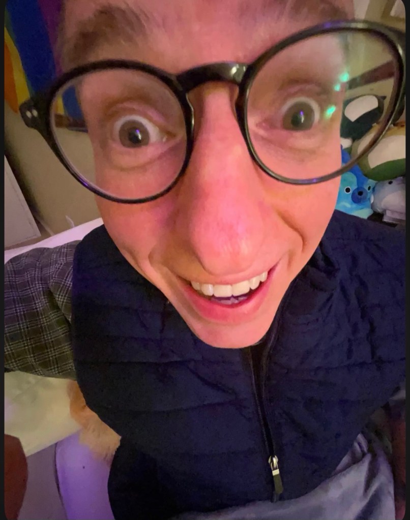 .5 selfie of Lance Wallace