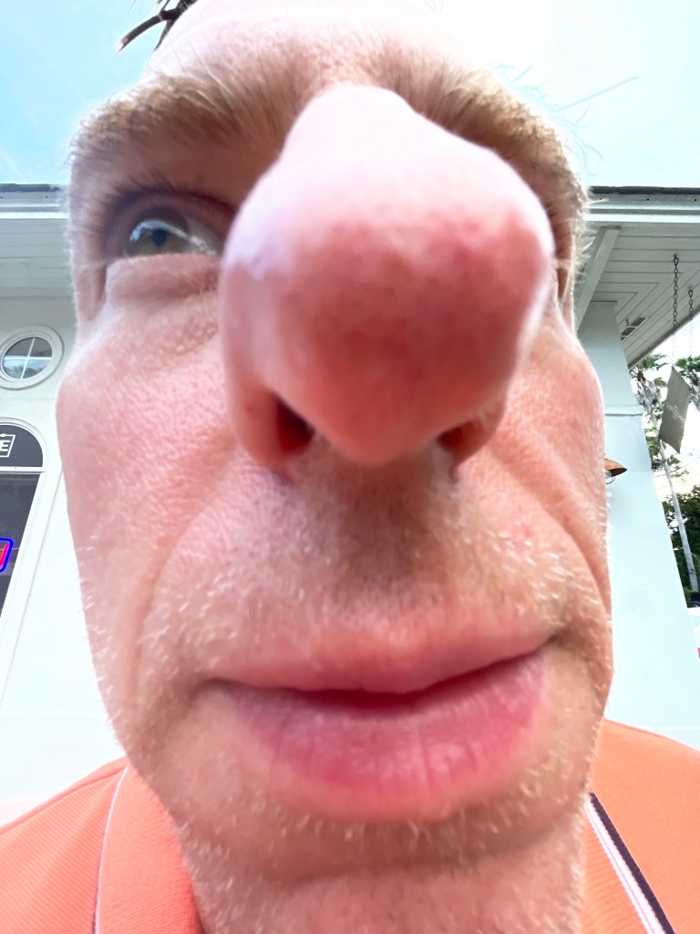 .5 selfie of Lance Wallace