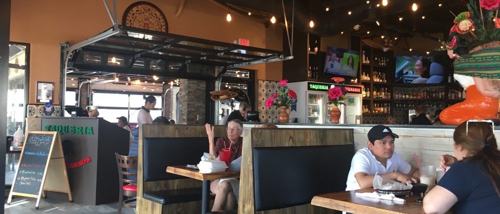 Interior of Taqueria Los Hermanos