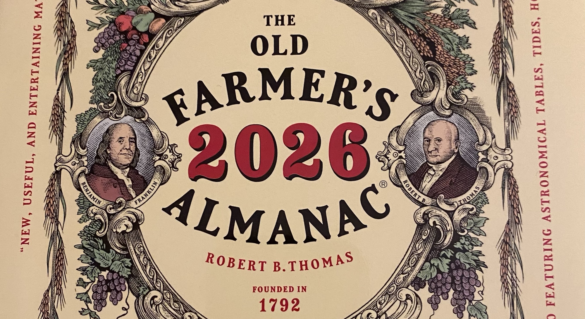 Title image from the cover of The Old Farmer's Almanac
