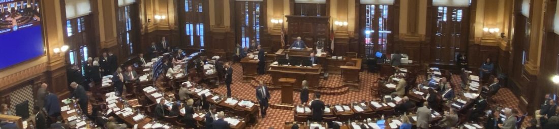 The Georgia House of Representatives chamber